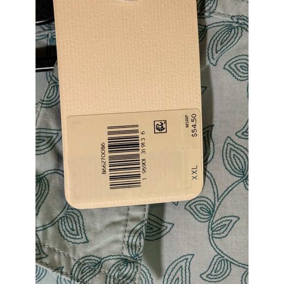 Levi's Men's Classic 1 Pocket Short Sleeve Shirt, Swirly Blue, Size XXL, NWT - Picture 4 of 5